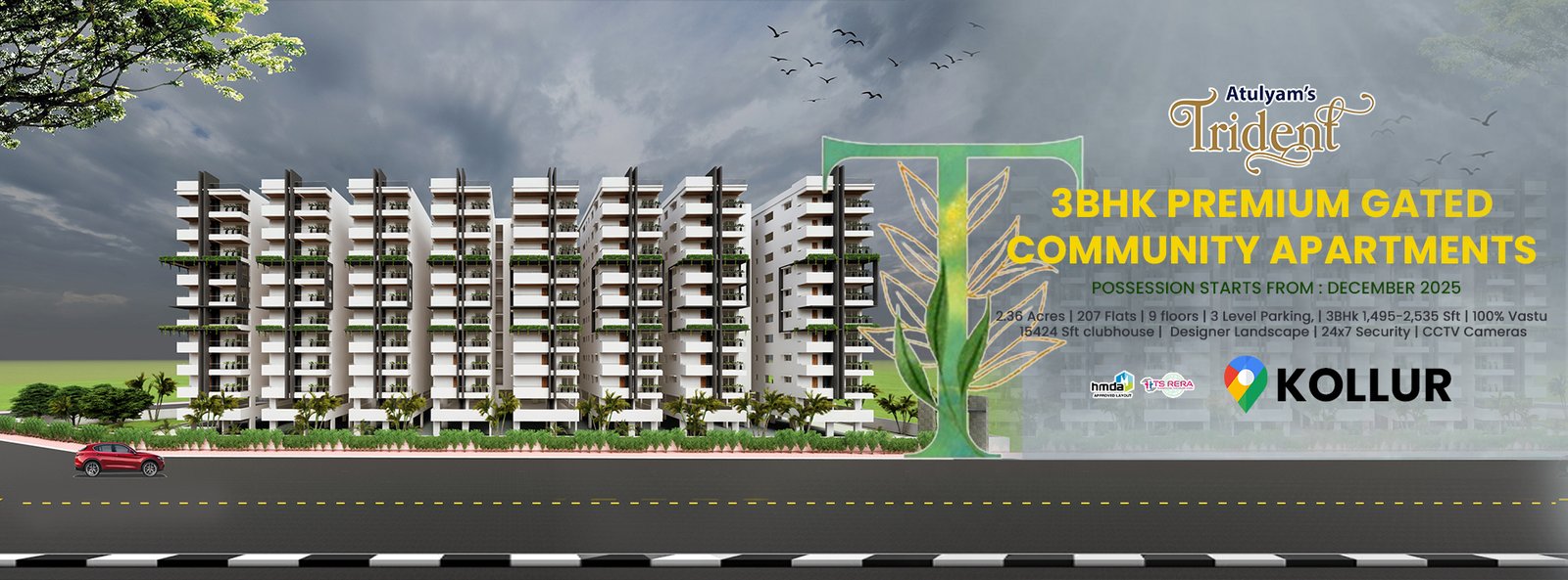 Atulyam Trident  Pristinia - THOUGHTFULLY CRAFTED TO BE YOUNIQUELY YOURS