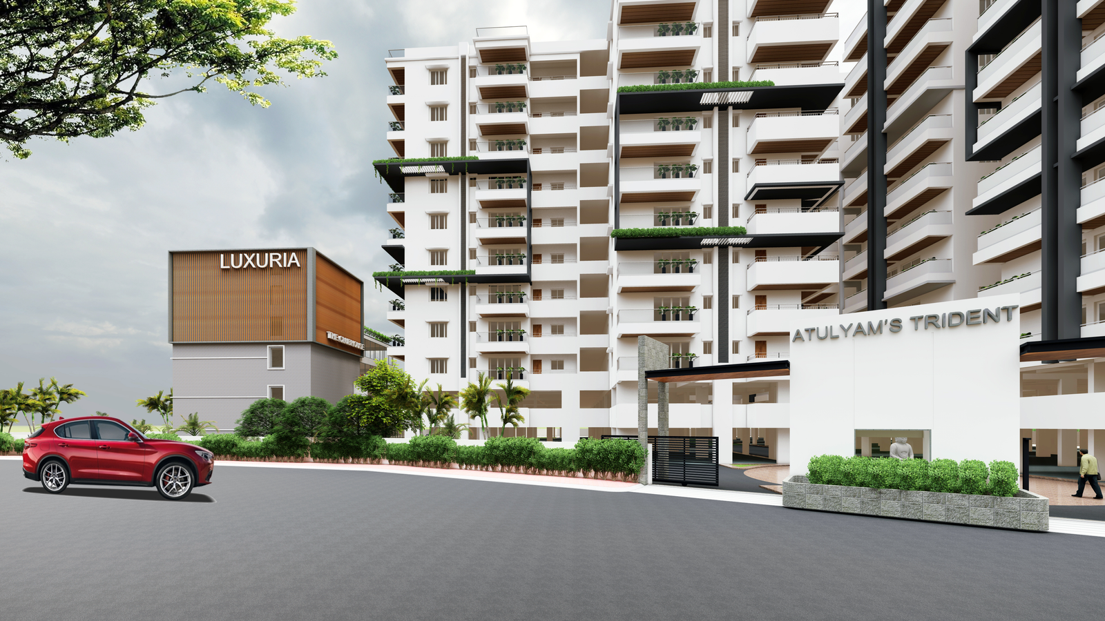gated community apartments in kokapet